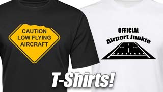 Official Airport Junkie T-Shirt!
