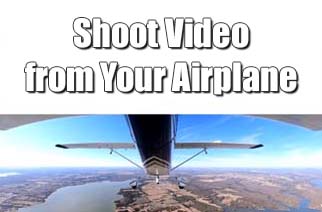 Shoot video from your airplane