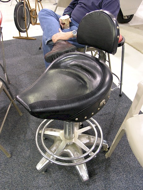Now that's a bar stool!