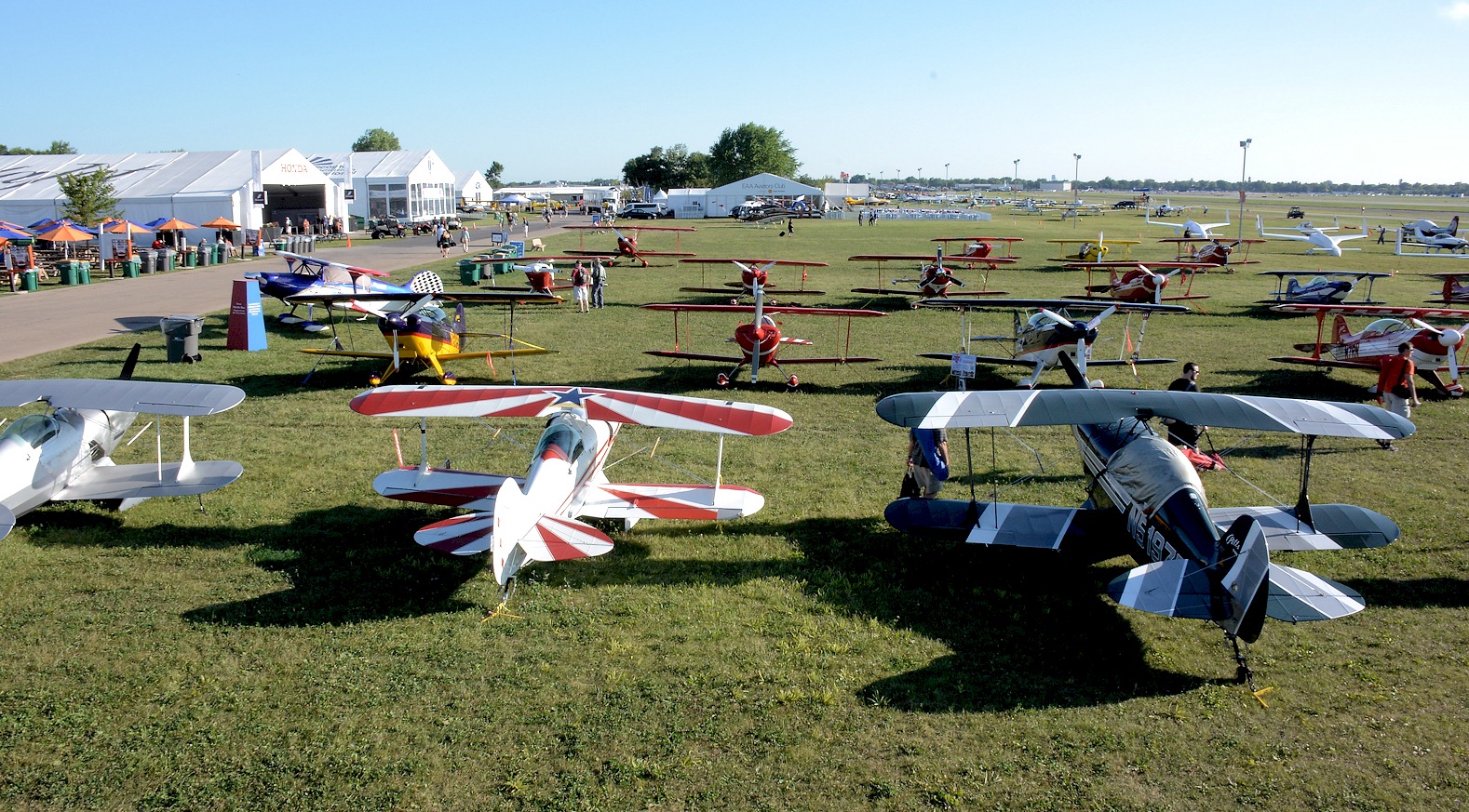 Biplanes at Oshkosh 2015