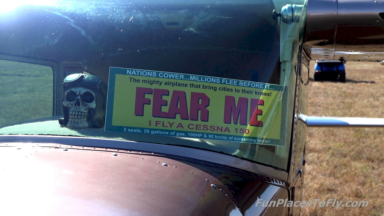 Fear Me! I Fly a Cessna 150!