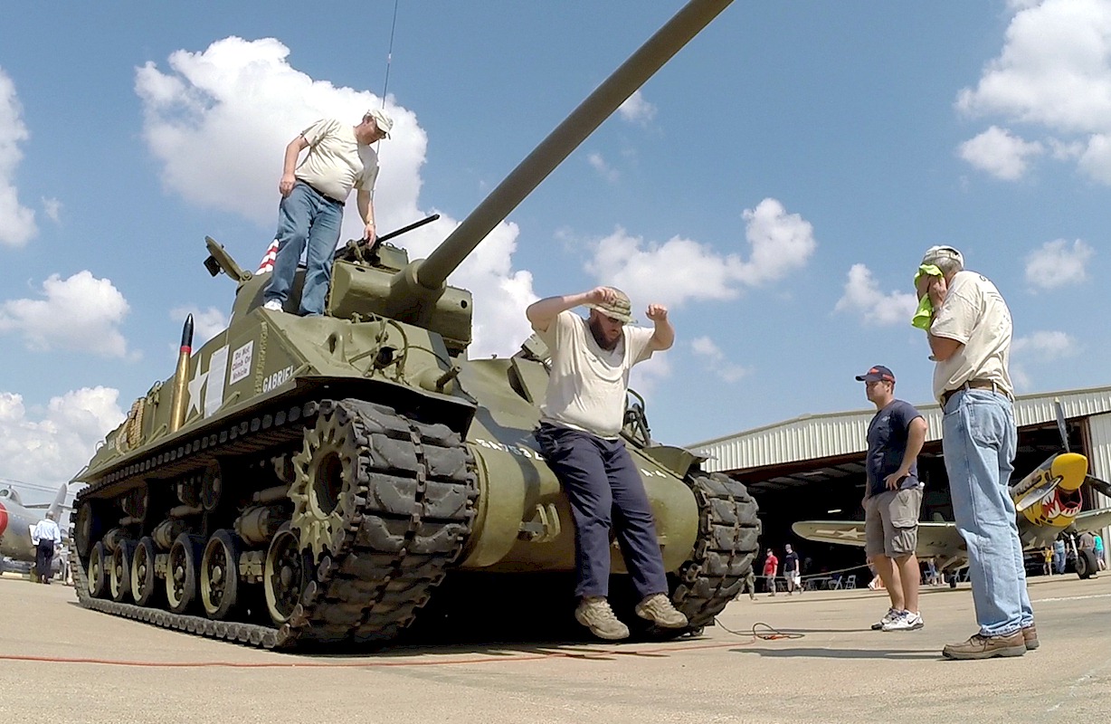 The quickest way to get off a Tank!