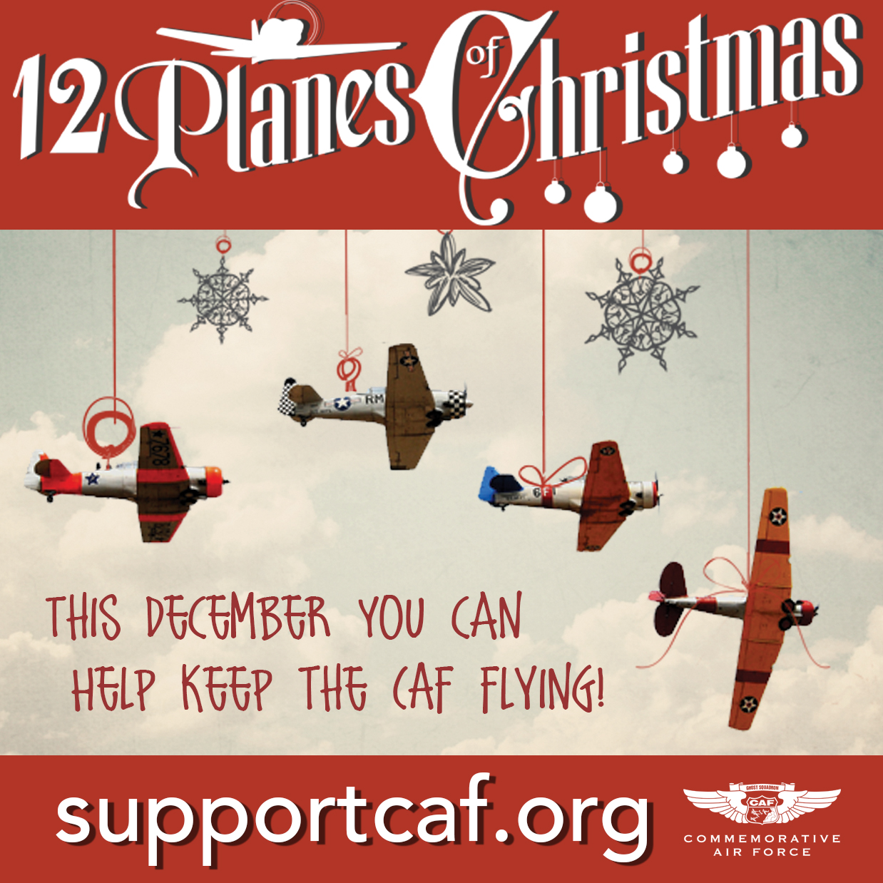 CAF - The 12 Planes of Christmas